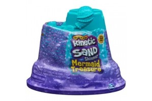 Kinetic Sand Sellő kaland készlet – 170 g csillogó homok