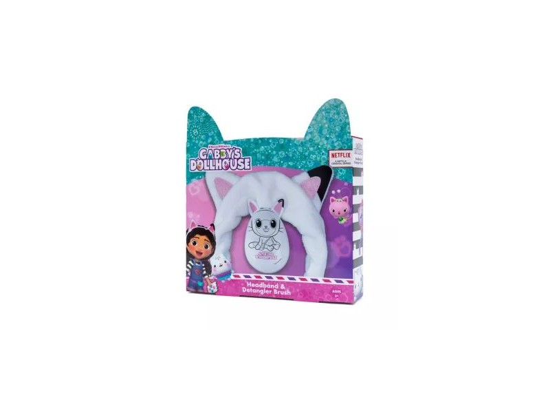 Gabi babaháza hajpánt és hajkefe ajándékszett