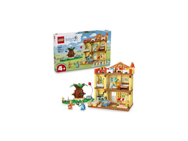 LEGO® Bluey családi háza 11203 - ház és minifigurák