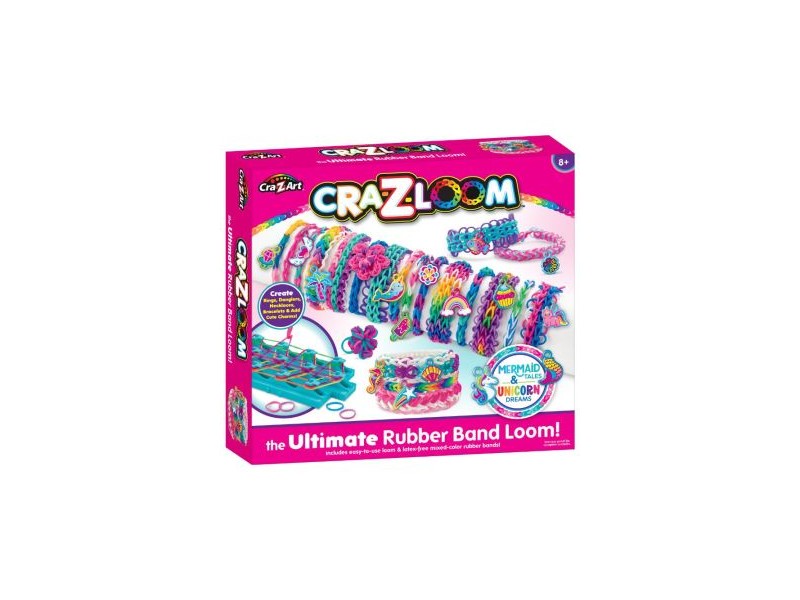 Cra-Z-Art gumikarkötő készlet – Sellők és unikornisok