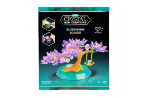 3D virágzó bonsai készlet - kristályokkal