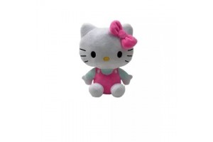 Hello Kitty plüssfigura, 23 cm, rózsaszín