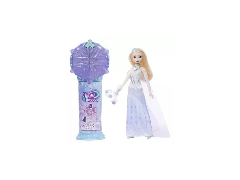 Jégvarázs Elza figura jégkristály dobozban