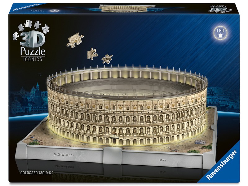 Iconics 3D Puzzle - Kolosszeum világítós, 216 db
