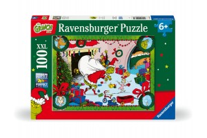 Grinch 100 db puzzle – doboz és minta