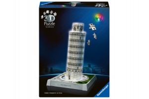 Puzzle 3D 216 db Iconics - Világítós Pisa