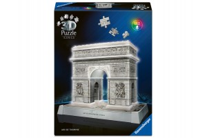 Puzzle 3D Iconics - Diadalív világítós (216 db)