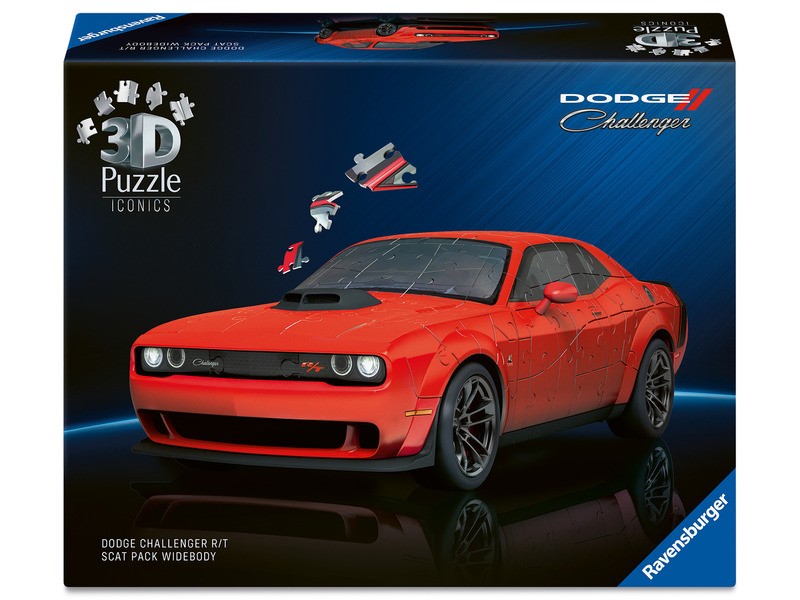 Puzzle 3D Dodge Challanger - 108 db Iconics