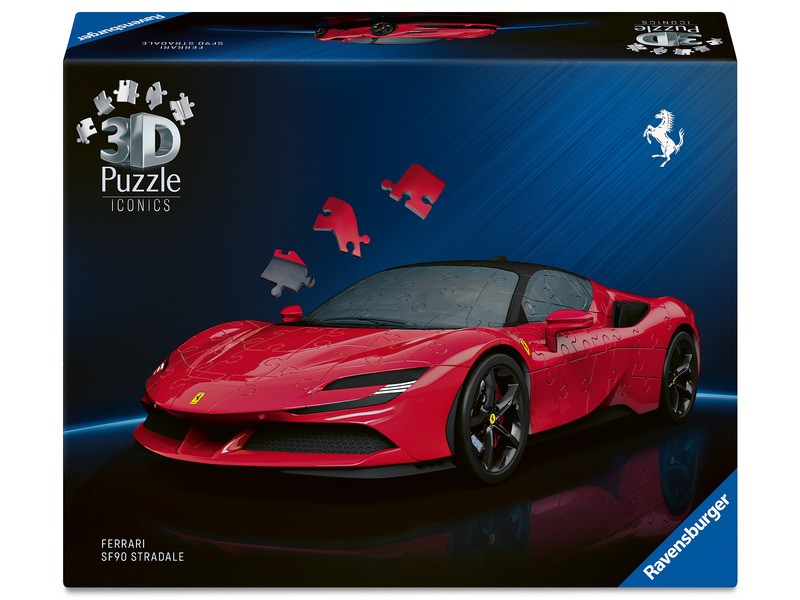 Ferrari SF90 Stradale 3D puzzle, 108 db