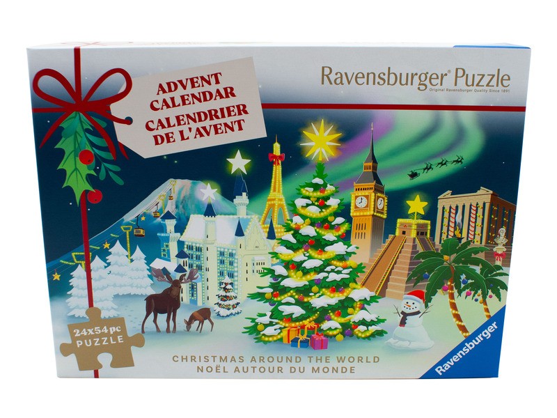 Advent naptár – 24 meglepetés, ünnepi csomagolás