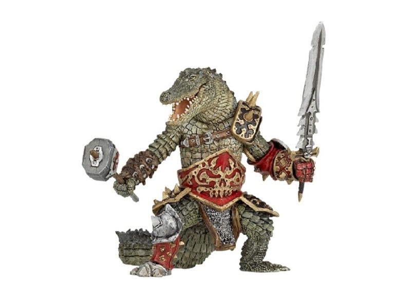 Papo krokodil harcos figura 38955