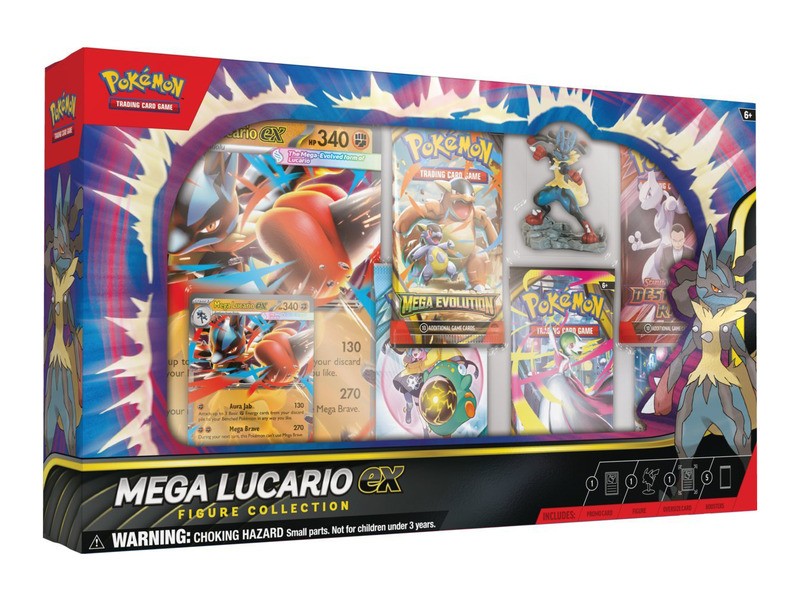 Pokémon kártya: Mega Lucario ex Figure