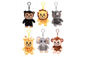 Plüss állatok ketrecben — 6 féle