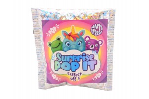 Pop it tapadókorongos meglepetés állatka (8 féle)