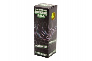 Sötétben világító labdák, 3 db/csomag