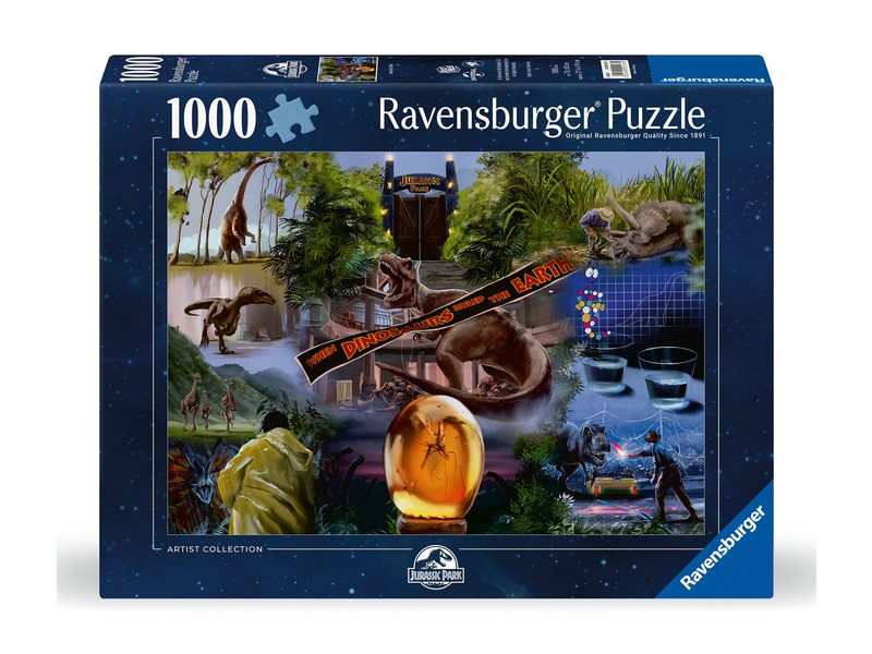 Jurassic Park 1000 db puzzle - borítókép