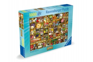 Puzzle 1000 db - Kíváncsi konyhaszekrény kép