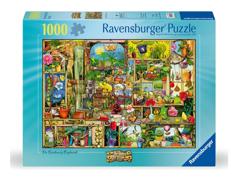 Puzzle 1000 db - A kertész óriás szekrénye