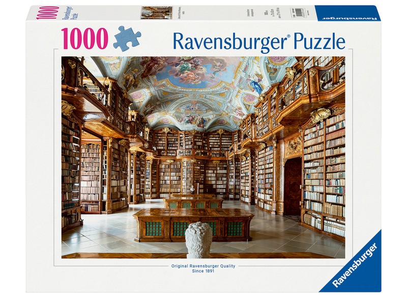 Puzzle 1000 db - Szent Flórián könyvtár képe