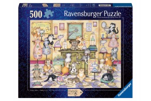Puzzle 500 db - Őrült macskák