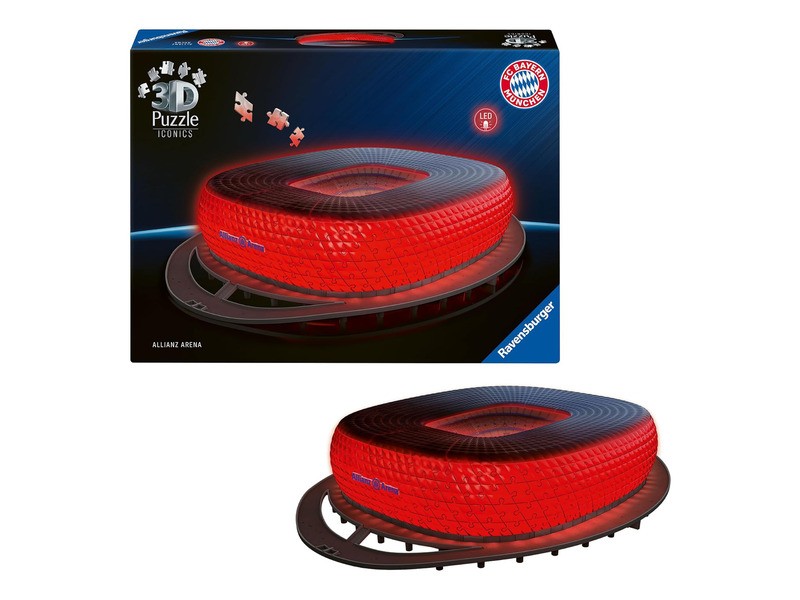 Allianz Aréna világító 3D puzzle 216 db