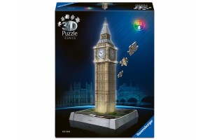 Puzzle 3D Big Ben 216 db - világító
