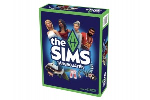 The SIMS társasjáték – doboz, bábuk és kártyák