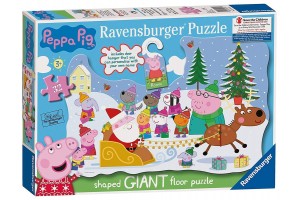 Puzzle 33 db - Peppa karácsonya borítóképe