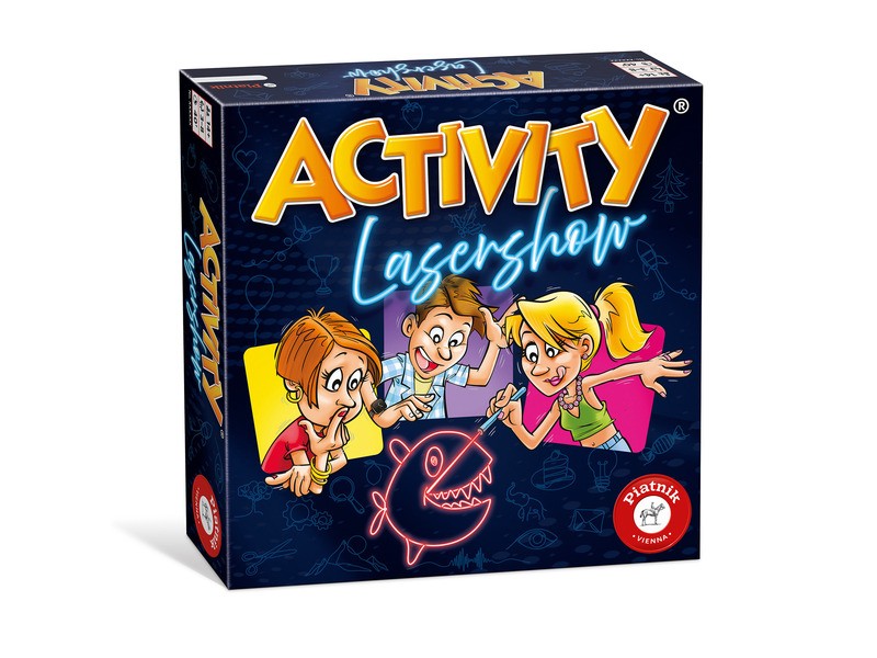 Activity Lasershow társasjáték doboz