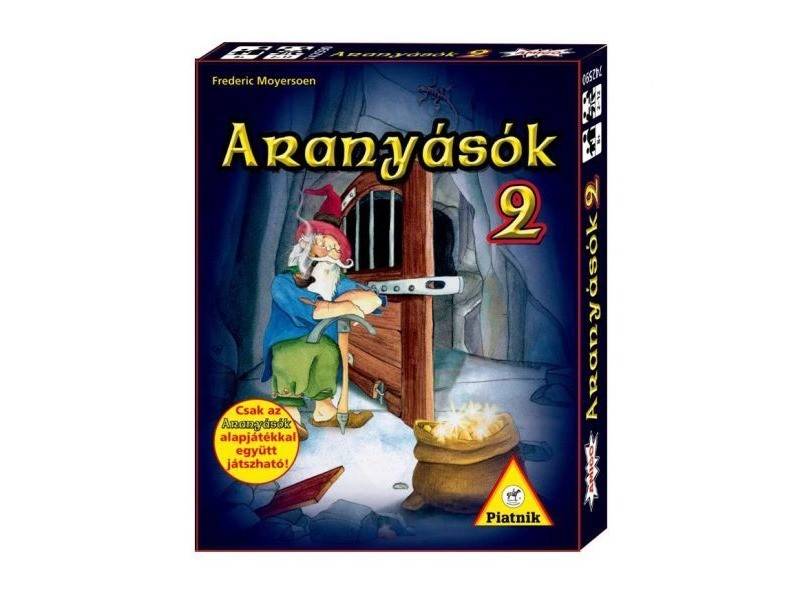 Aranyásók 2 - kiegészítő borító