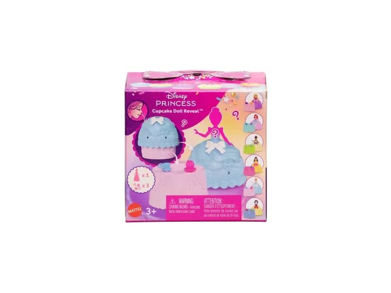 Disney Mini Cupcake meglepetés hercegnő babával