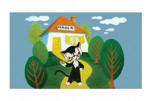 Sicc és Trombi az iskolában - diafilm borító