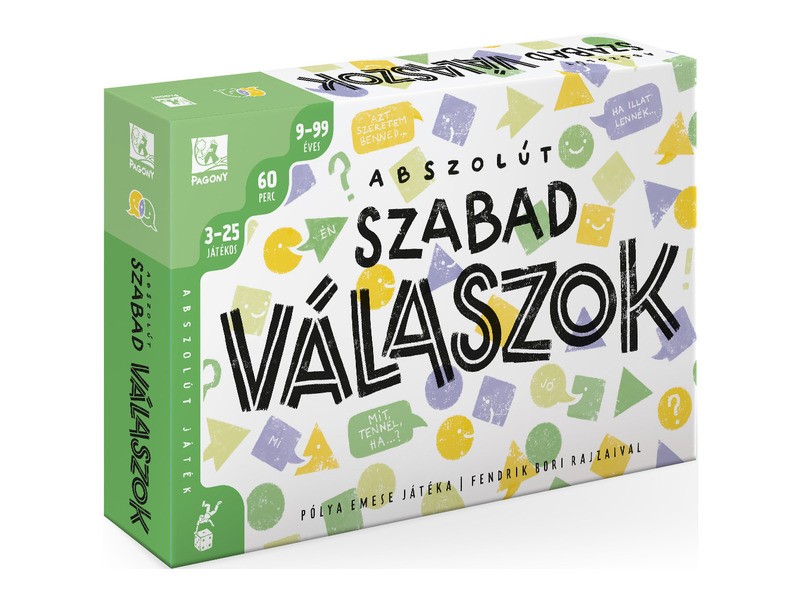 Abszolút szabad válaszok – kártyajáték doboz