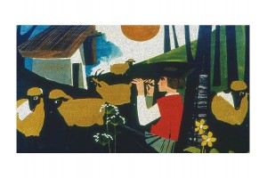 A csillagszemű juhász diafilm - Gunda Antal illusztráció