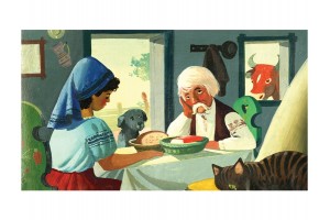 Babszem Jankó diafilm – illusztráció: Benkő Sándor