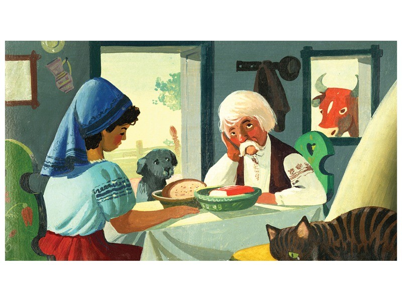 Babszem Jankó diafilm – illusztráció: Benkő Sándor