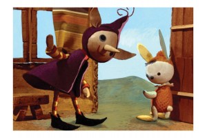 Mazsola fürdik — diafilm borító (Bálint Ágnes, Bródy Vera)