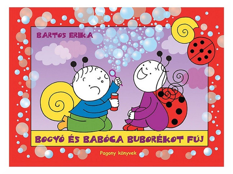 Bogyó és Babóca: Buborékot fúj - könyvborító