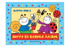 Bogyó és Babóca rajzol — könyvborító