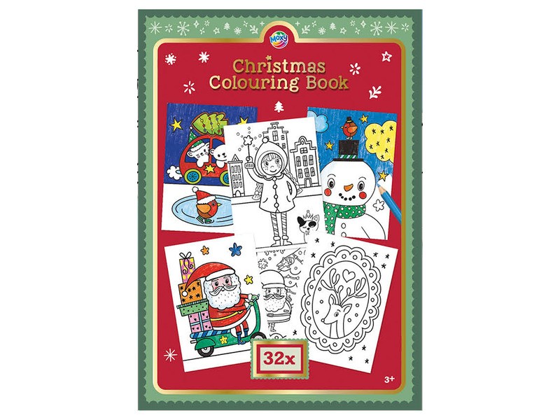 Karácsonyi kifestőkönyv A4, 32 lap