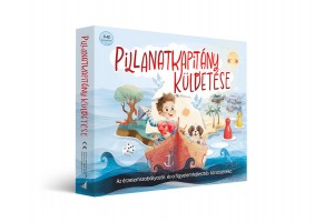 Pillanatkapitány küldetése társasjáték doboza