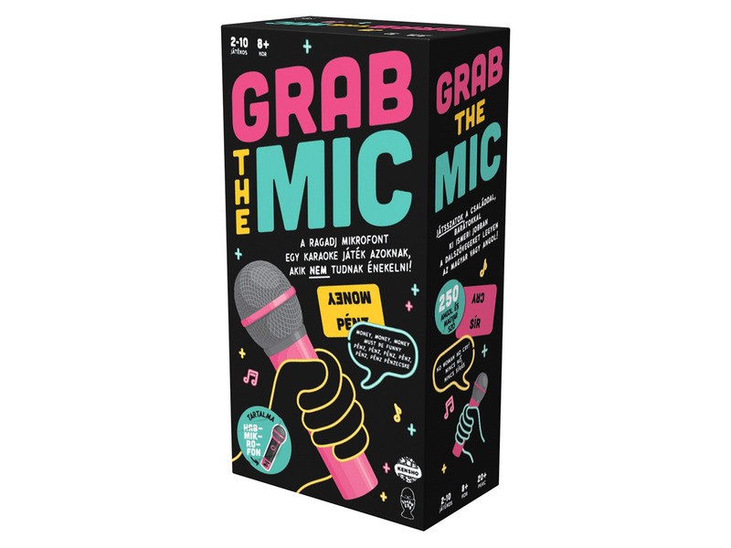 Lucky Egg – Grab the Mic társasjáték