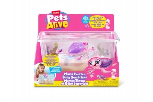 Pets Alive mama & baby teknős játékszett - 6-14 év