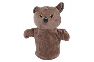 Kézibábok – színes puha plüss állatbábok (8 féle)