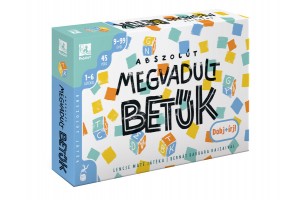 Abszolút megvadult betűk — dobókockás családi szójáték