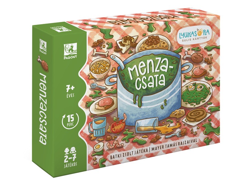 Menzacsata társasjáték — menzakaland