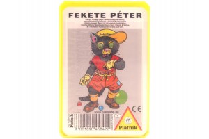 Fekete Péter állatos kártyajáték – 31 festett lap