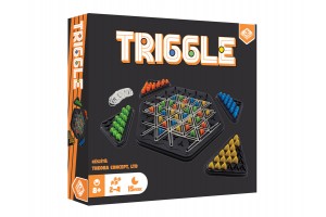 Triggle játék — gumikkal háromszögek gyűjtése