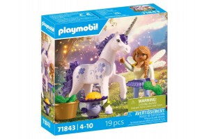 Playmobil gyűjthető egyszarvú levendula tündér