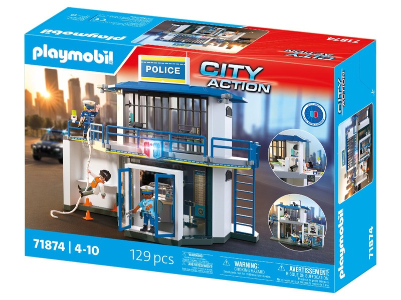Playmobil Rendőrkapitányság — nyomozó szoba